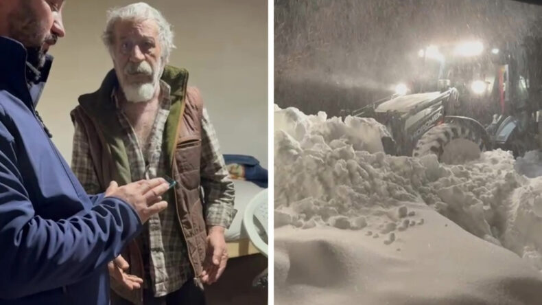 Kardan Kapanan K&ouml;yde 5 G&uuml;n Tek Başına Kaldı