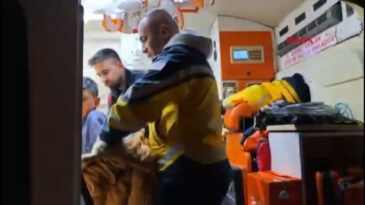 Kardan Kapanan K&ouml;yde Soba Kazası: Yaralı &Ccedil;ocuk 6 Saatte Hastaneye Ulaştı