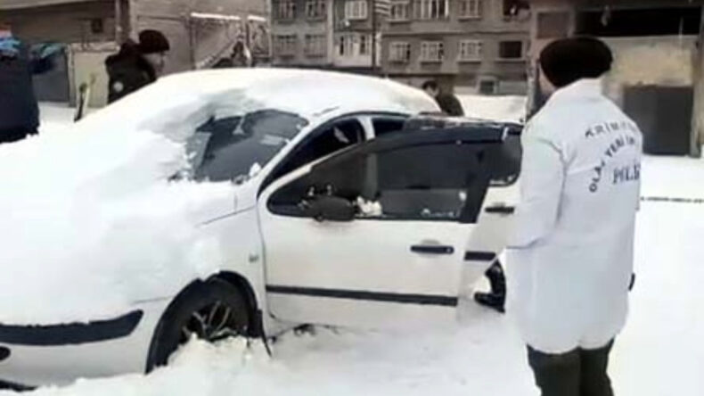 Karla Kaplı Ara&ccedil;ta Ceset Bulundu