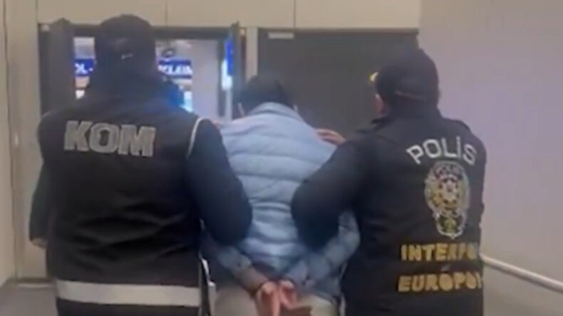 Kırmızı b&uuml;ltenle aranıyordu: Macaristan'da yakalandı
