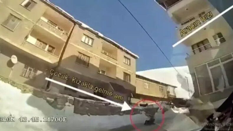 Kızakla Kayarken Otobüsün Altında Kalan Genç Hayatını Kaybetti