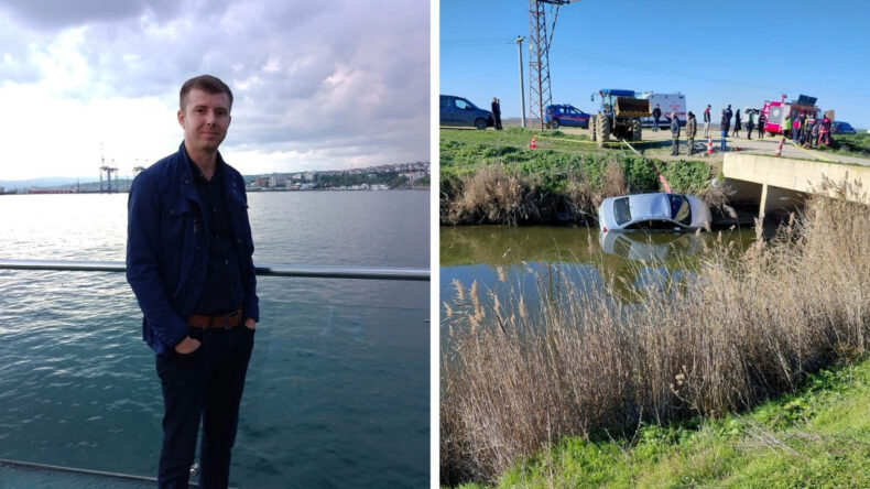 Kontrolden &Ccedil;ıkan Ara&ccedil; Sulama Kanalına U&ccedil;tu: S&uuml;r&uuml;c&uuml; Hayatını Kaybetti