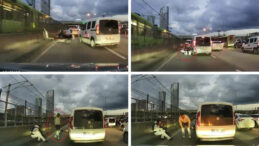 &lsquo;Pes&rsquo; Dedirten Anlar: &Ccedil;arptığı Kadına Yardım Etmek Yerine Aracını Kontrol Etti