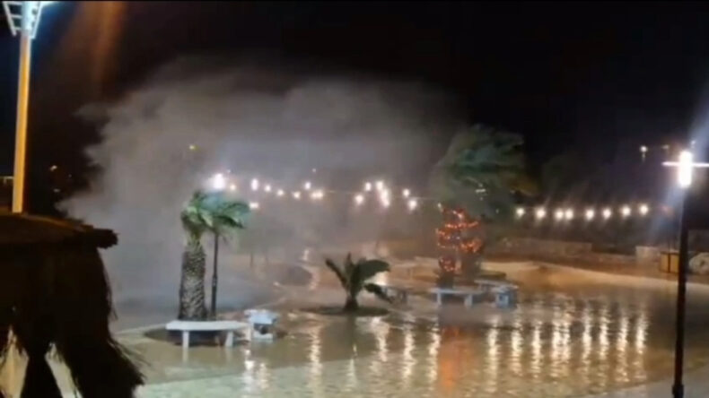 Muğla'da Şiddetli Fırtına Etkili Oluyor