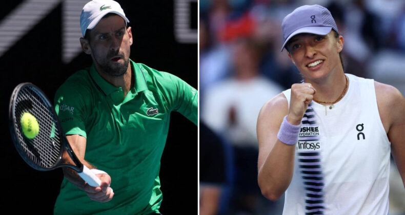 Novak Djokovic ve Iga Swiatek, Avustralya A&ccedil;ık&rsquo;ta 4. tura y&uuml;kseldi!