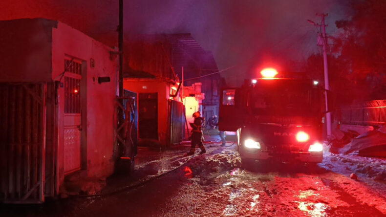 Oduncular Pazarında Yangın!