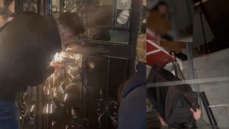 Polis, Kapıyı Keserek İ&ccedil;eri Girdi, &Ccedil;atıdan Ka&ccedil;maya &Ccedil;alıştılar