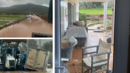 Sağanak Bodrum'u Vurdu