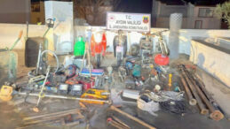 Sağanak sonrası boşaltılan evlere dadandı, g&ouml;zaltına alındı