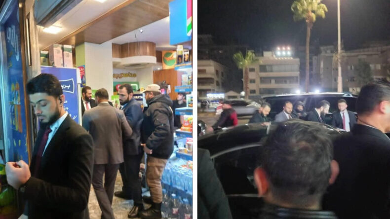 Şam B&uuml;y&uuml;kel&ccedil;isi Duyurdu: Ahmed Şara Alışverişte