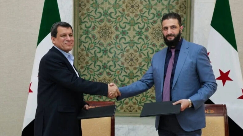 Şam-YPG Anlaşması Pazartesi Başlıyor