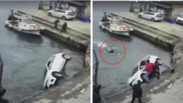 Sarıyer&rsquo;de Otomobil Denizle Buluştu: Tekneden Atlayan Kişi Yardım İ&ccedil;in Y&uuml;zerek Geldi