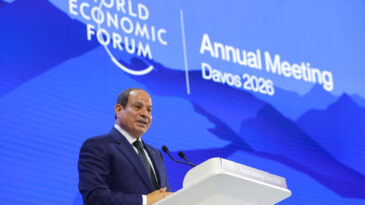 Sisi, Davos'ta konuştu: Filistin meselesi adil bir barışın temel dayanağı