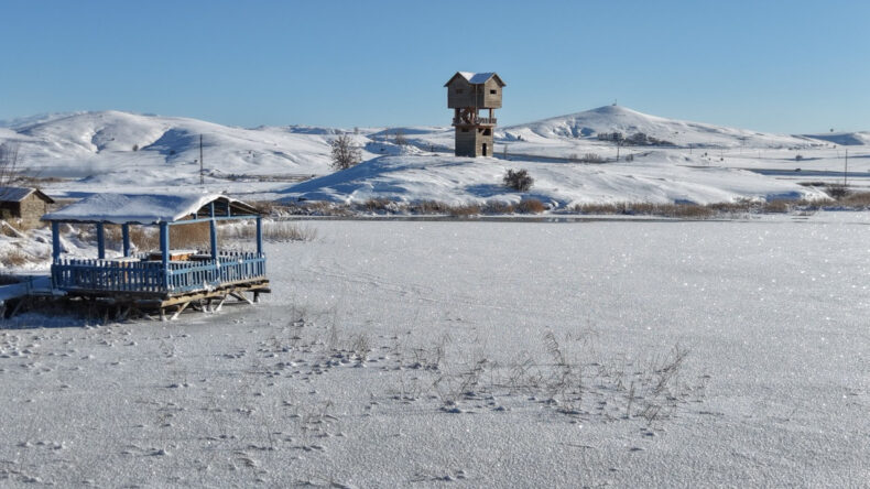 Sivas’ın En Büyük Gölü Buz Islağı