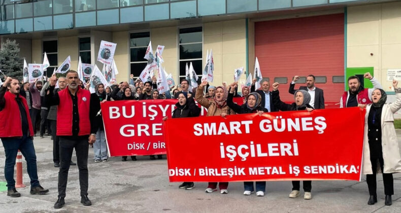 Smart Solar İş&ccedil;ileri 90 G&uuml;nd&uuml;r Grevde: 44 Kişi İşten &Ccedil;ıkarıldı