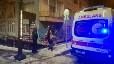 Sobadan Sızan Gaz Hayat Aldı