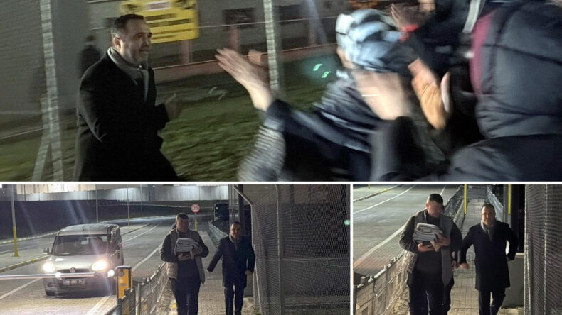 Tahliye Edilen Avukat Rezan Epözdemir Cezaevinden Ayrıldı