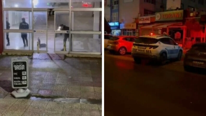 Taksiyle İş Yerine Silahlı Saldırı D&uuml;zenlendi