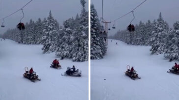 Teleferikte Mahsur Kalan Tatilciler Kurtarıldı