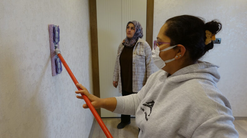 Temizlik&ccedil;i Kadın Patron Olma Yolunda 20 Kadına İş İmkanı Sağladı