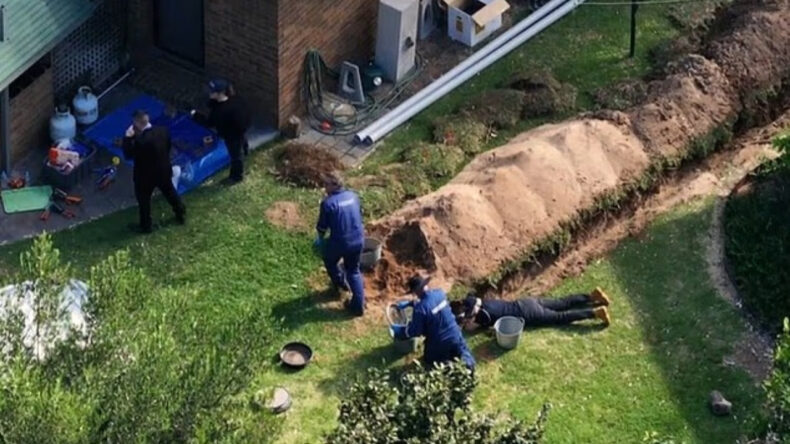 Tesisat &Ccedil;alışması Sırasında İnsan Kemikleri Bulundu