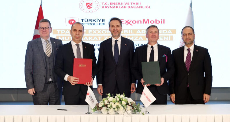 TPAO ve ABD'li ExxonMobil'den Enerji Anlaşması