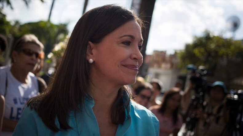 Trump '&Uuml;lkesinde saygı g&ouml;rm&uuml;yor' demişti… Machado pes etmiyor