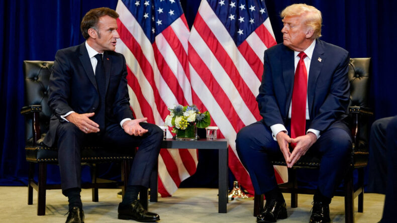 Trump, Macron'un Mesajını A&ccedil;ığa &Ccedil;ıkardı: Avrupa Liderleriyle Dalga Ge&ccedil;ti