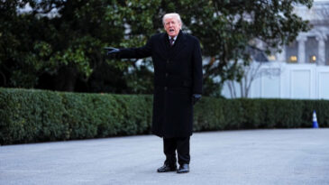 Trump'ın Konvoyunda 'Ş&uuml;pheli Nesne' Paniği
