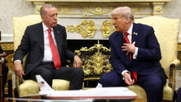 Trump'la g&ouml;r&uuml;şme &ouml;ncesi Erdoğan'dan F-35 ve Halk Bank mesajı