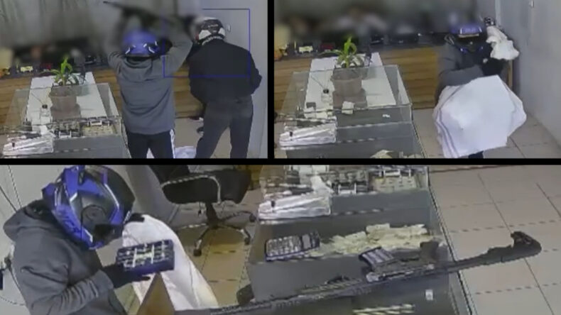 Tüfek ve Tabancayla Gerçekleşen Soygun 80 Saniyede Tamamlandı