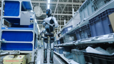 Yapay zeka fiziksel d&uuml;nyaya ge&ccedil;iyor: Robotlar seri &uuml;retimde