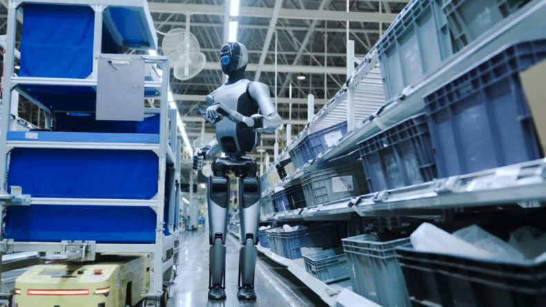 Yapay zeka fiziksel d&uuml;nyaya ge&ccedil;iyor: Robotlar seri &uuml;retimde