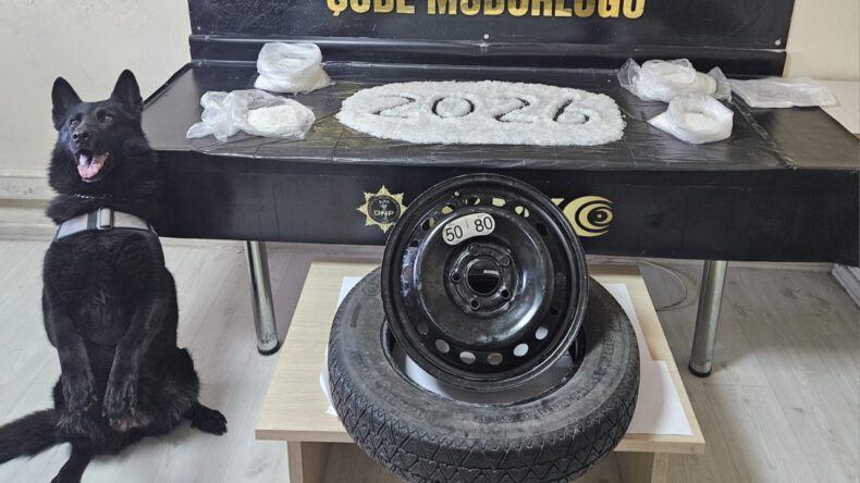 Yedek Lastikten Uyuşturucu &Ccedil;ıktı
