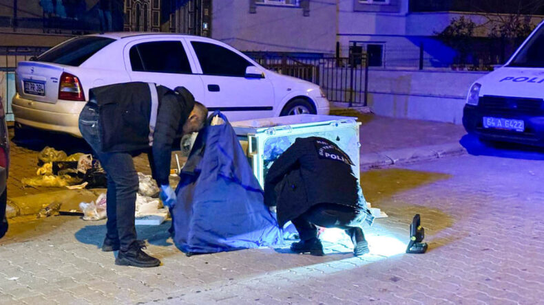 Yeni doğan bebeği &ccedil;&ouml;pe attılar