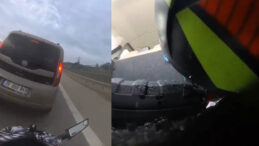 113 Kilometre Hızla &Ccedil;arptığı Aracın Camından İ&ccedil;eri Girdi