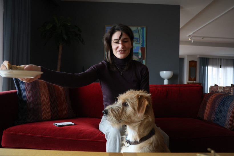 Uta Gaarder, Ragu ve Coby ile birlikte.