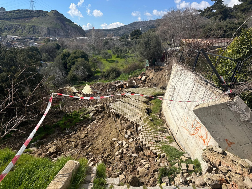 Heyelan görüntüsü