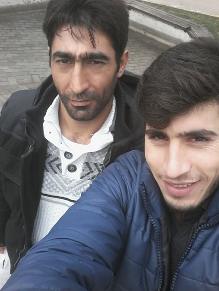 Şener E. ile Sabahattin Nazlıcan'ın 2017 yılına ait fotoğrafı