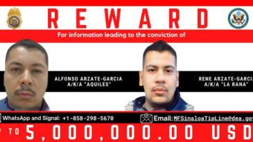 ABD, Meksikalı Kardeşler İ&ccedil;in 10 Milyon Dolar &Ouml;d&uuml;l A&ccedil;ıkladı