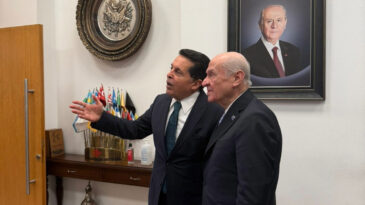 Ahmet &Ouml;zer'den Devlet Bah&ccedil;eli'ye Teşekk&uuml;r