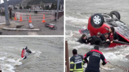 Amasya'da Feci Kaza! Anne ve Kızı Neme D&uuml;şt&uuml;