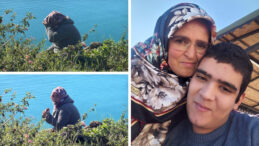 Antalya'da Otizmli Oğlunun Nakline Tepki: Anne Falezlere &Ccedil;ıktı