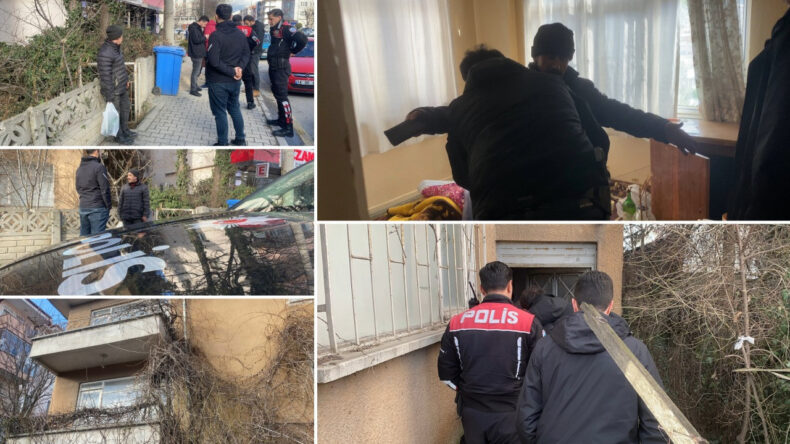 Balkondan Tırmanarak Girdiği Evde İki Gün Geçirdi