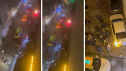 Beyoğlu'nda Gece Yarısı İki Ayrı Kavga: Otomobil Tehlike Sa&ccedil;tı