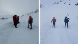&Ccedil;ığ D&uuml;şen Ara&ccedil;tan Kendi İmkanlarıyla Kurtuldular