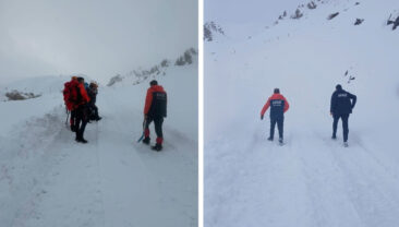 &Ccedil;ığ D&uuml;şen Ara&ccedil;tan Kendi İmkanlarıyla Kurtuldular