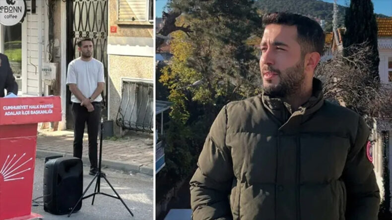 CHP Adalar Gen&ccedil;lik Kolları Başkanı G&ouml;zaltına Alındı