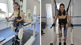 Depremde omuriliği zedelenmişti: Cansu 3 yıl sonra yeniden ayağa kalktı