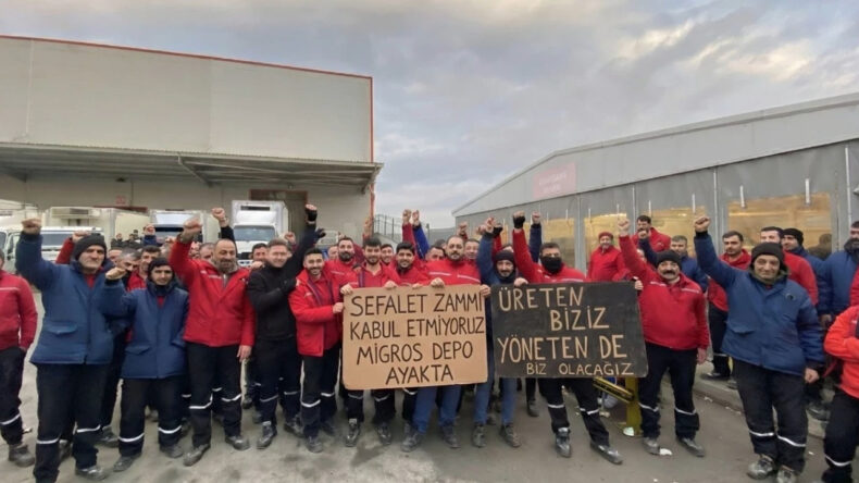 DGD-SEN: Direnen Migros Depo İş&ccedil;ileri Kazandı